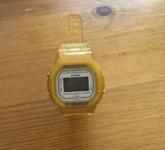 希少】G-SHOCK DW-520 スケルトンイエロー クリア ヴィンテージ - メルカリ