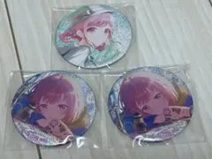 【プロセカ】鳳えむ⭐︎グリッター缶バッジ3個セット