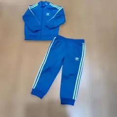 adidas ジャージ上下セット 青