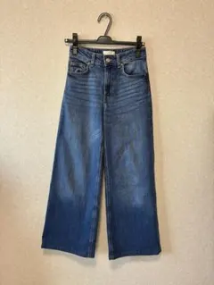 H&M ワイドハイデニム　32