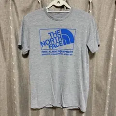 y021007 THE NORTH FACE Tシャツ　メッシュ　グレー　半袖M