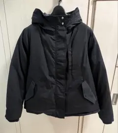 B:MING by BEAMS★ショート丈ダウンジャケット ★フード付★ブラック