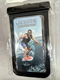 ​【新品】IPX8認定 スマホ 防水ケース 水深30m対応 水中撮影可 ブラック