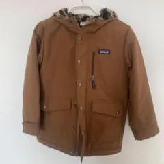 patagonia キッズジャケット S(7-8) ブラウン