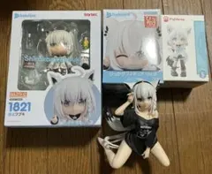 ねんどろいど ホロライブ 白上フブキ プライズフィギュア3体　セット