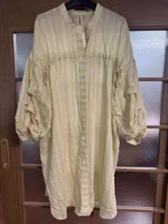 美品 イエナ 24ss 3万円 ラミー麻 ロングワンピース ラベンダー リネン