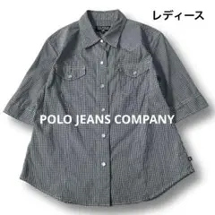 【美品】ポロジーンズカンパニー ラルフローレン チェックシャツM