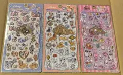 【正規品】プチドロップステッカー ディズニー クラシック ３枚セット