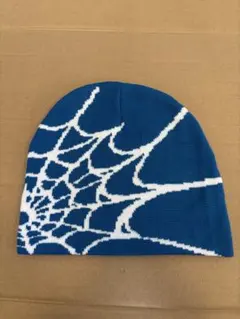 ニット帽スパイダーウェブy2k ビーニー 蜘蛛の巣