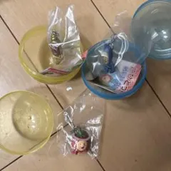 こびとづかん 目印フレンズ2 ガチャ 3種セット タカラコガネ イチゴクレナイ