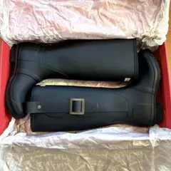 HUNTER ハンター レインブーツ ブラック UK5(24cm)