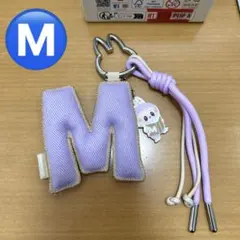 ラブブ 新作PIN FOR LOVE イニシャルチャーム M