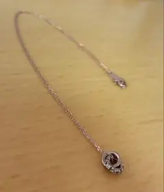 pinkyrose様専用❣️プラチナ スライドアジャスター チェーン 45センチ