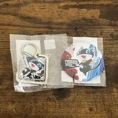 ペルソナ5 キーホルダー&缶バッジ モルガナ