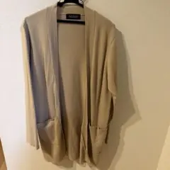 NANO UNIVERSE ベージュ カーディガン Mサイズ