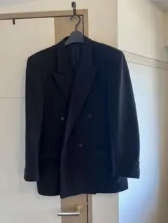 Christian Dior ダブルブレストオーダージャケット ブラック