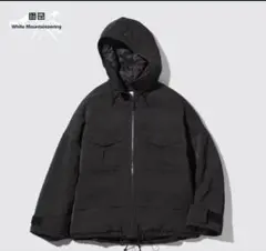 UNIQLO　ホワイトマウンテニアリング　ハイブリッドダウンオーバーサイズパーカ