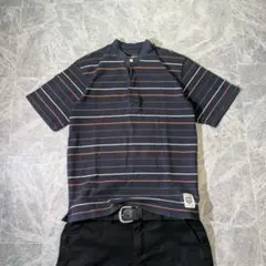 EddieBauer archive striped henleyneckのサムネイル