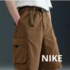 【新品タグ付】ナイキSB カーゴ バギー ハーフパンツ ブラウン Sのサムネイル