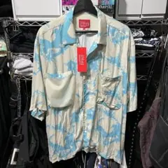 Manhattan Portage ショートスリーブ アロハシャツ ベージュ L