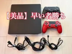 PS4 Slim 500GB ソフト6本付き コントローラー2台 - メルカリ