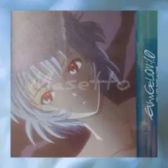 【未使用品】エヴァンゲリオン 綾波レイ さん メタリックステッカー