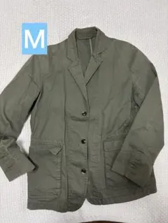 オリーブグリーン ミリタリージャケット