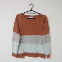 SIMPLICITE ニット セーター ファー付き