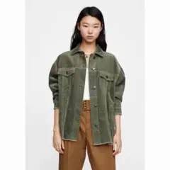 ZARA コーデュロイジャケット