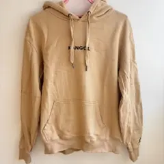 KANGOL ベージュ フード付きパーカー【Mサイズ】