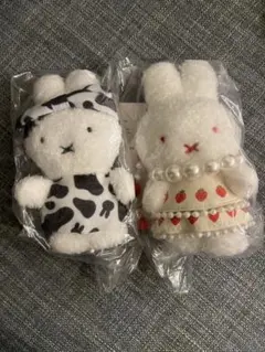 ミッフィー Miffy 北海道限定チャーム　バースデー チャーム ミッフィー Miffy 北海道限定チャーム バースデー チャーム 牛柄 2点