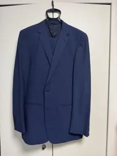 未使用級　タグ付き　アオキ　スーツセットアップ　ネイビー　A6 L 高機能 アウトレット】リサイクル素材使用 洗える ストレッチ スリーピース