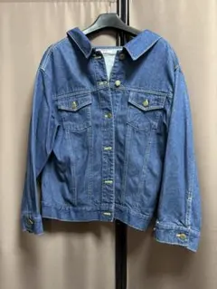 ジージャン 後ろリボン　 L Lぐらい　ネイビー