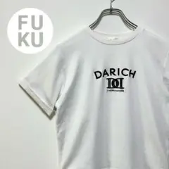 【美品】Darich ダーリッチ DDロゴエンブロイダリーTシャツ ホワイトのサムネイル