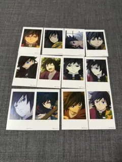 鬼滅の刃 冨岡義勇 チェキ風ブロマイド 柱カフェ 幼少期 笑顔 - メルカリ