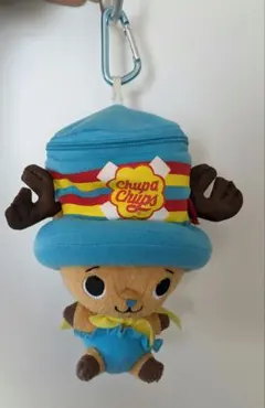 ワンピース　チョッパー✖チュッパチャプス　ぬいぐるみポーチ