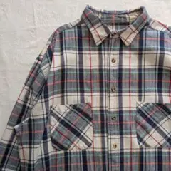 90s BIG MAC ビッグマック チェック 長袖 ネルシャツ