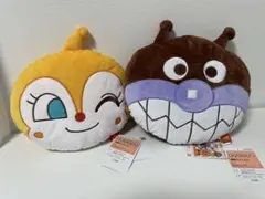 【新品】ドキンちゃん、ばいきんまんクッション2個セット