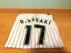 千葉ロッテマリーンズ　佐々木朗希　ホーム ユニフォーム　Mサイズ