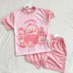 新品タグ付 こびとづかん【130】カクレモモジリ メッシュパジャマ　半袖Tシャツのサムネイル