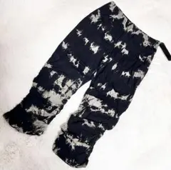 ♦️希少♦️新品★美脚★ハーフ丈くしゅくしゅレギンス 総タイダイ ピラティス ヨガも
