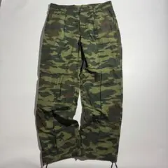 ロシア軍 フローラ迷彩 リップストップ ミリタリー ワイド パンツ レプリカのサムネイル