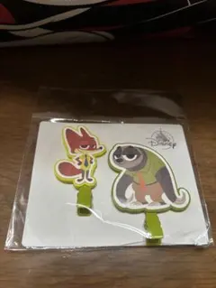 ズートピアヘアクリップ