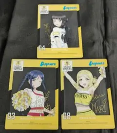 ラブライブ Aqours×福岡ソフトバンクホークス 限定クリアカード 
