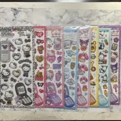 正規品　サンリオ　平成はっぴーフォン　キティ　シナモン　クロミ　マイメロ