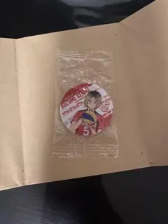 ハイキュー くら寿司 缶バッジ 狐爪研磨