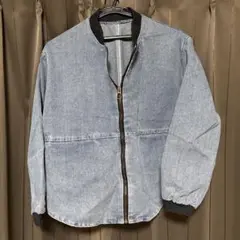 【美品】 デニムブルゾン