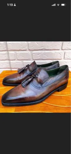 Berluti　マティス　タッセルローファー オルガ期 　ドレスシューズ Berluti マティス タッセルローファー オルガ期 ドレスシューズ - メルカリ