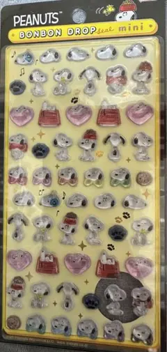 PEANUTS ボンボンドロップシール BONBON DROP mini