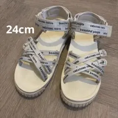 24cm beautiful people × SHAKA サンダルのサムネイル
